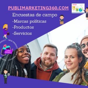 Encuestas políticas y de productos realizadas para análisis de mercado